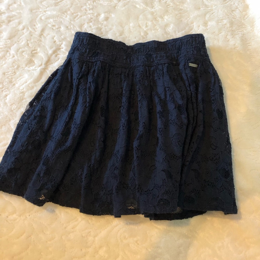 abercrombie kids navy skirt